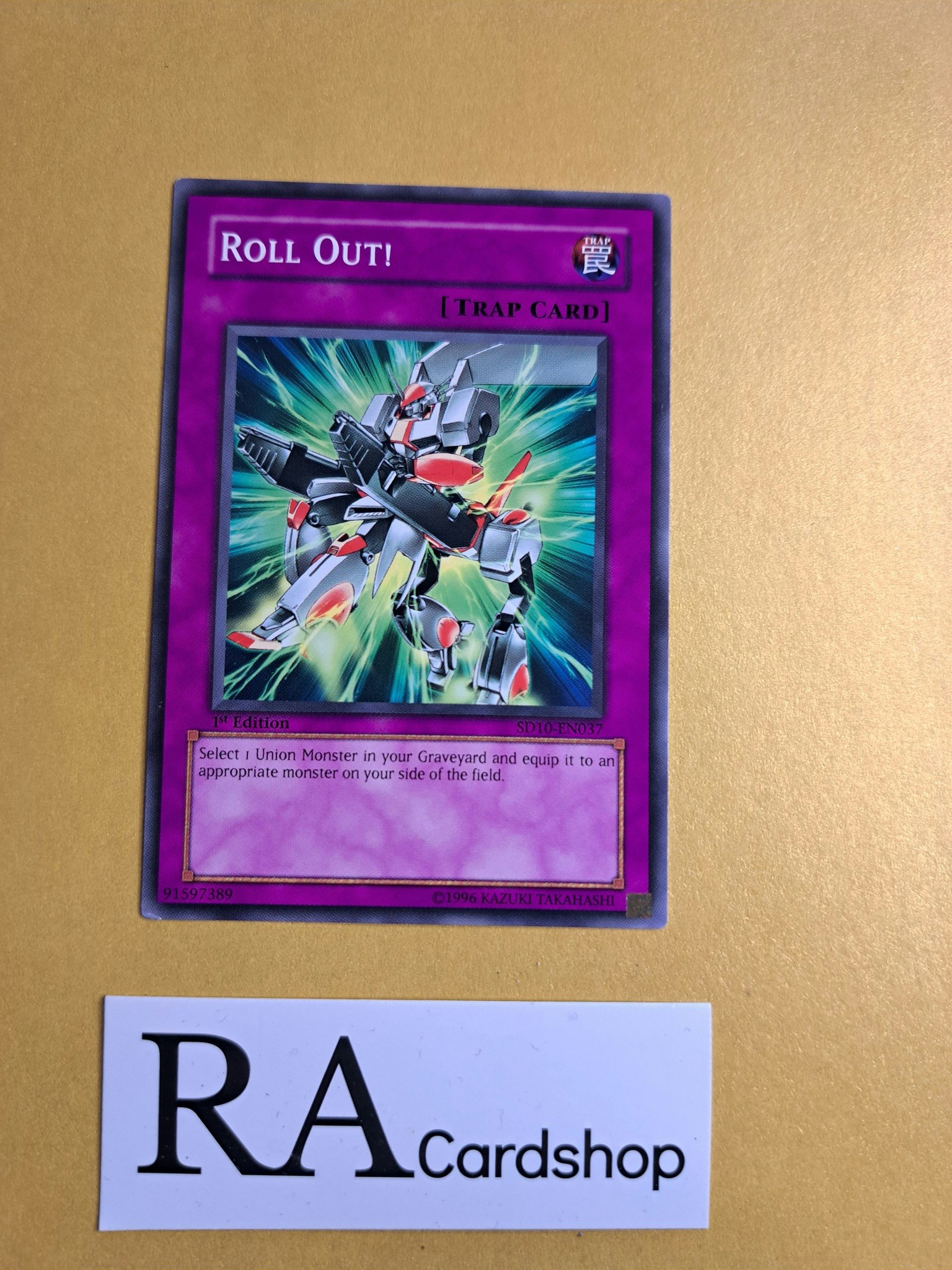 Roll Out! Common SD10-EN037 Structure Deck: Machine Re-Volt SD10 Yu-Gi-Oh