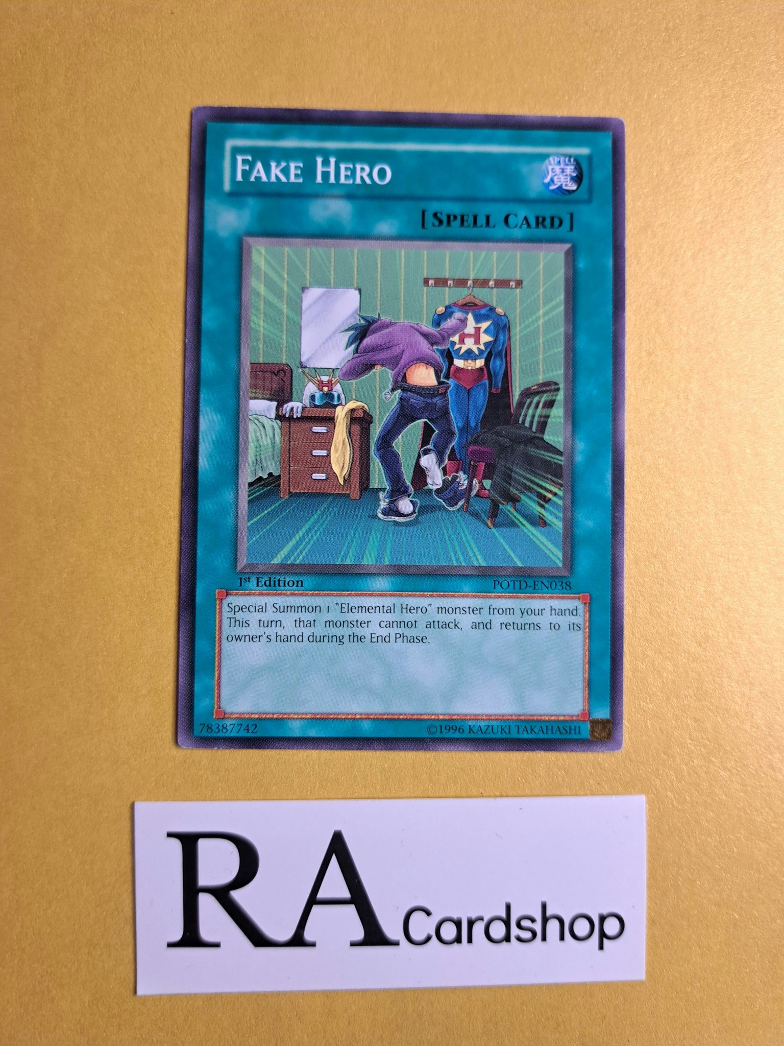 Fake Hero Common 1st Edition POTD-EN038 Power of the Duelist POTD Yu-Gi-Oh