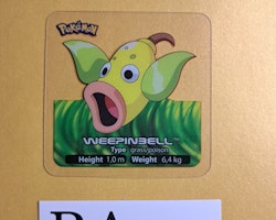 Weepinbell (2) #70 Edibas Lamincard Pokemon