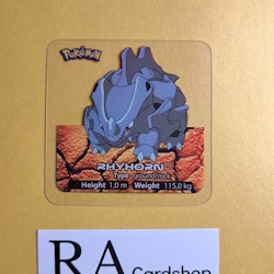 Rhyhorn (2) #111 Edibas Lamincard Pokemon