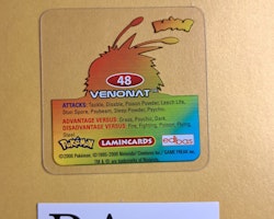 Venonat (1) #48 Edibas Lamincard Pokemon