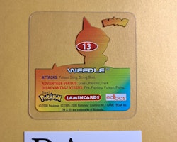 Weedle #13 Edibas Lamincard Pokemon