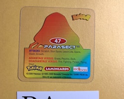 Parasect #47 Edibas Lamincard Pokemon