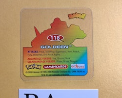 Goldeen #118 Edibas Lamincard Pokemon
