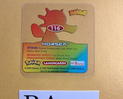 Horsea (1) #116 Edibas Lamincard Pokemon