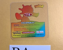 Horsea (2) #116 Edibas Lamincard Pokemon