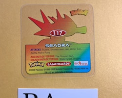 Seadra #117 Edibas Lamincard Pokemon
