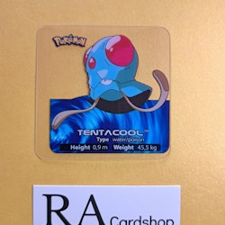 Tentacool #72 Edibas Lamincard Pokemon