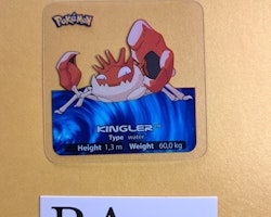 Kingler #99 Edibas Lamincard Pokemon