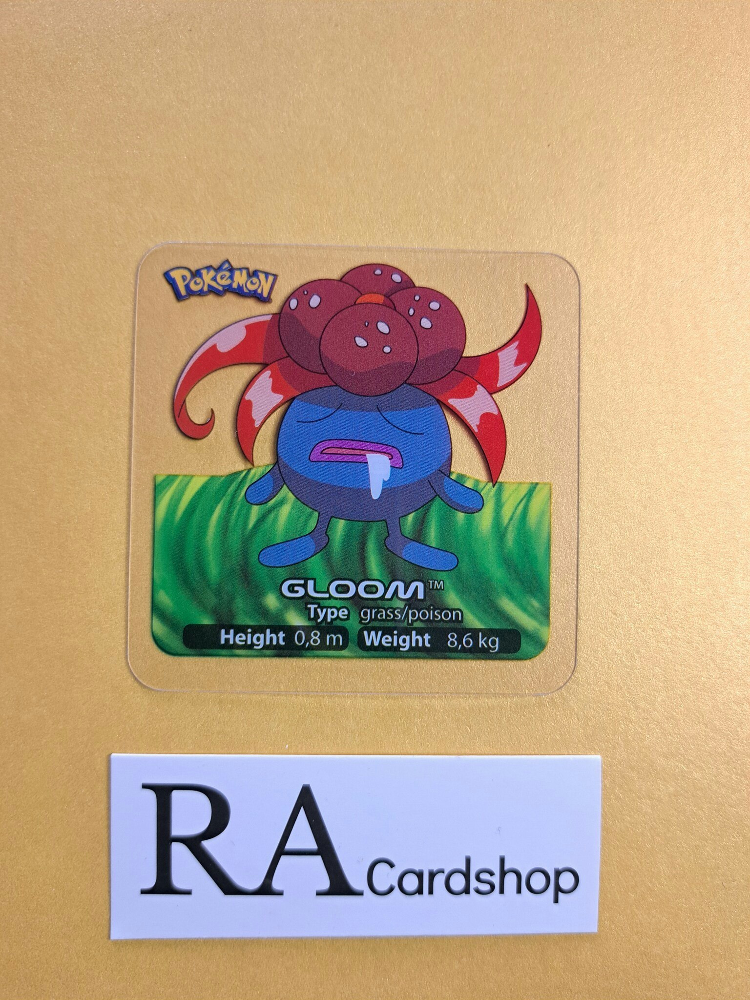 Gloom (2) #44 Edibas Lamincard Pokemon
