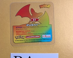 Zubat #41 Edibas Lamincard Pokemon