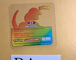 Ekans #23 Edibas Lamincard Pokemon