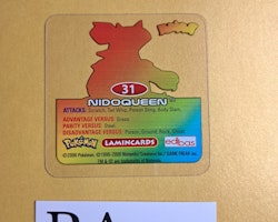 Nidoqueen (2) #31 Edibas Lamincard Pokemon