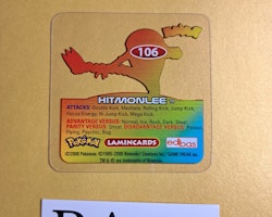 Hitmonlee (1) #106 Edibas Lamincard Pokemon