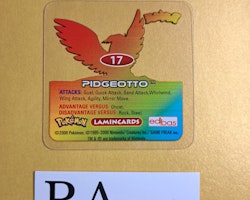 Pidgeotto #17 Edibas Lamincard Pokemon