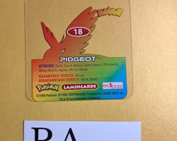 Pidgeot (1) #18 Edibas Lamincard Pokemon