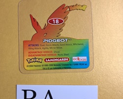 Pidgeot (2) #18 Edibas Lamincard Pokemon