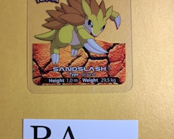 Sandslash #28 Edibas Lamincard Pokemon