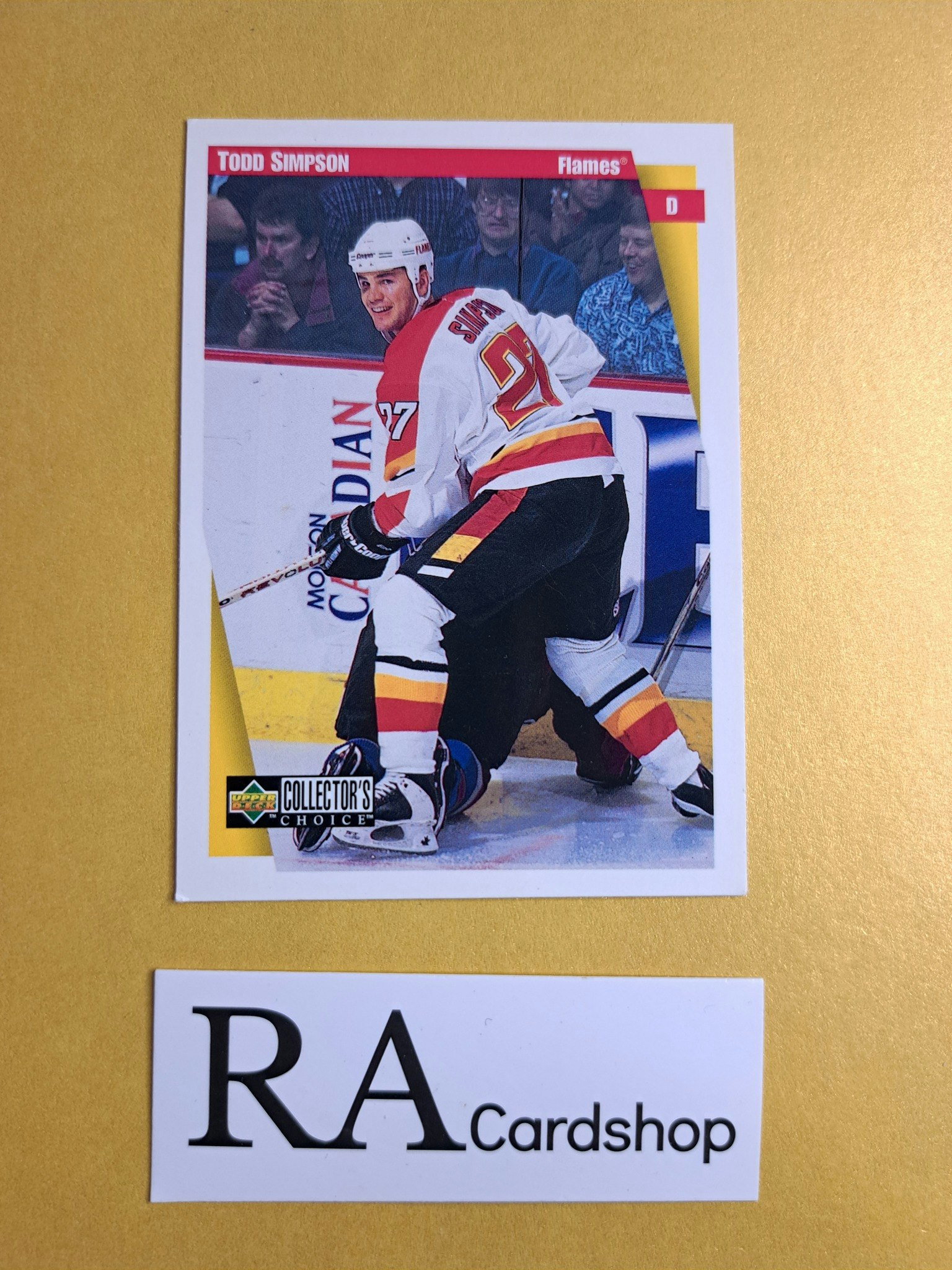 Todd Simpson 97-98 Upper Deck Collectors Choice #36 NHL Hockey