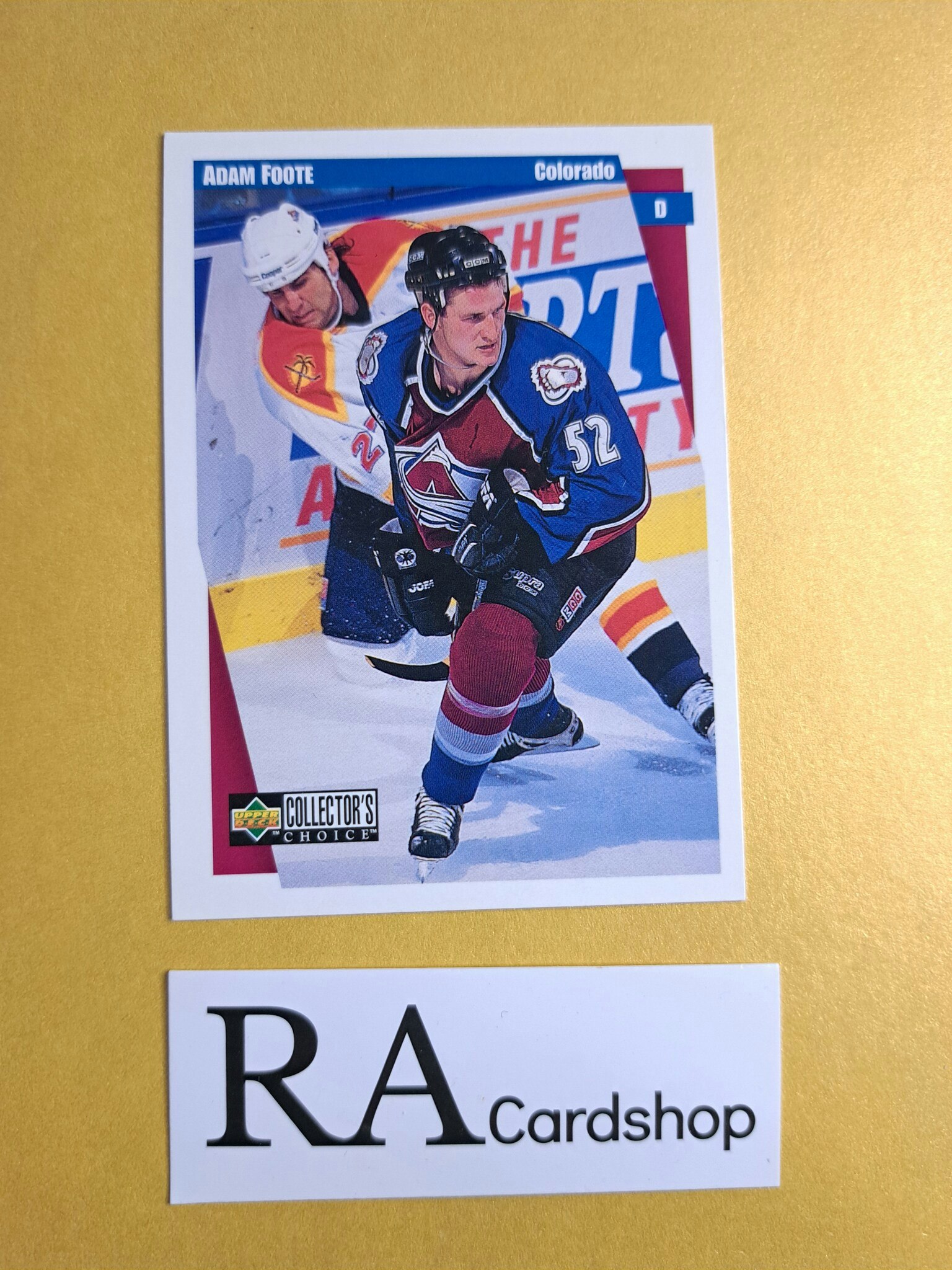 Adam Foote 97-98 Upper Deck Collectors Choice #64 NHL Hockey