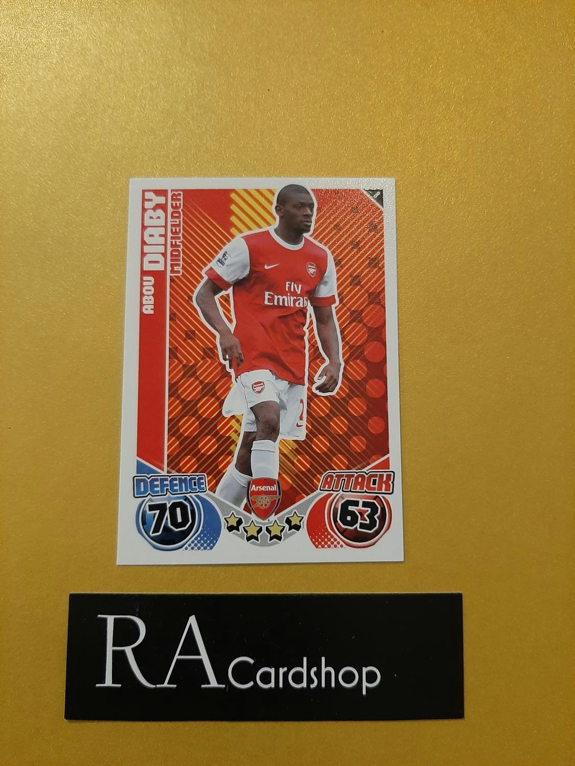 Abou Daiby #8 2010-11 Topps Match Attax