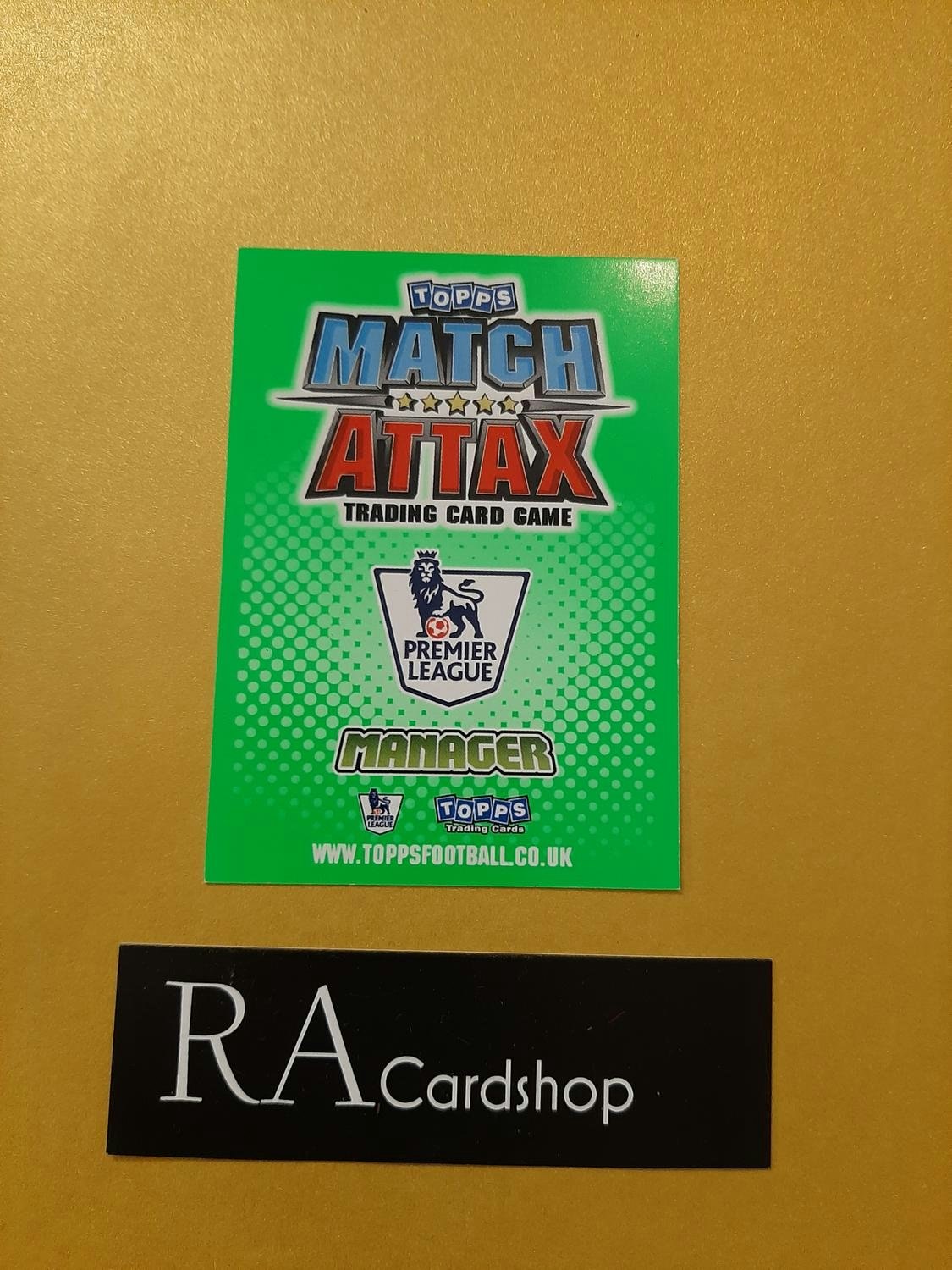 Harry Redknapp  #460 2010-11 Topps Match Attax