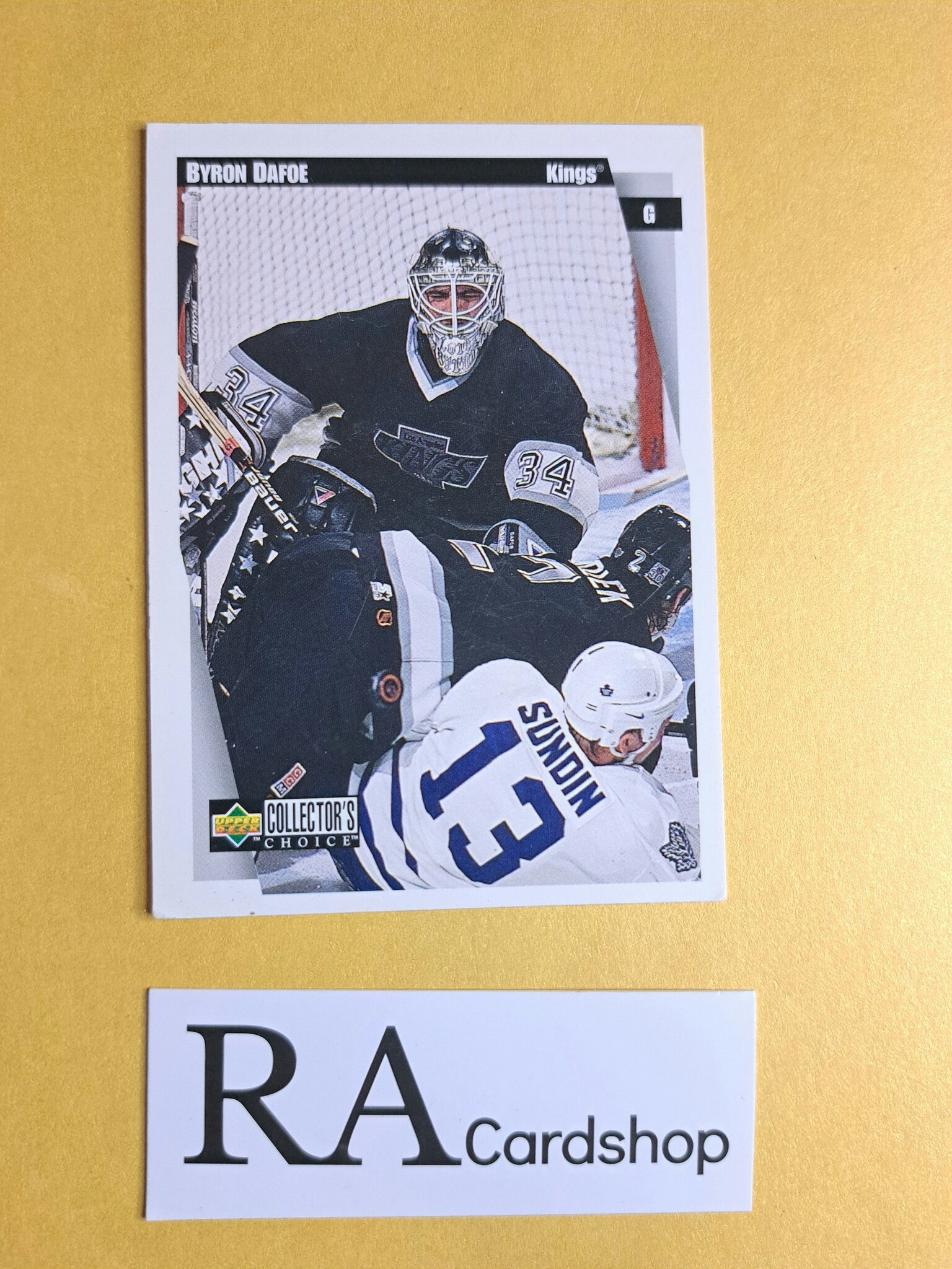 Byrone DaFoe 97-98 Upper Deck Collectors Choice #128 NHL Hockey
