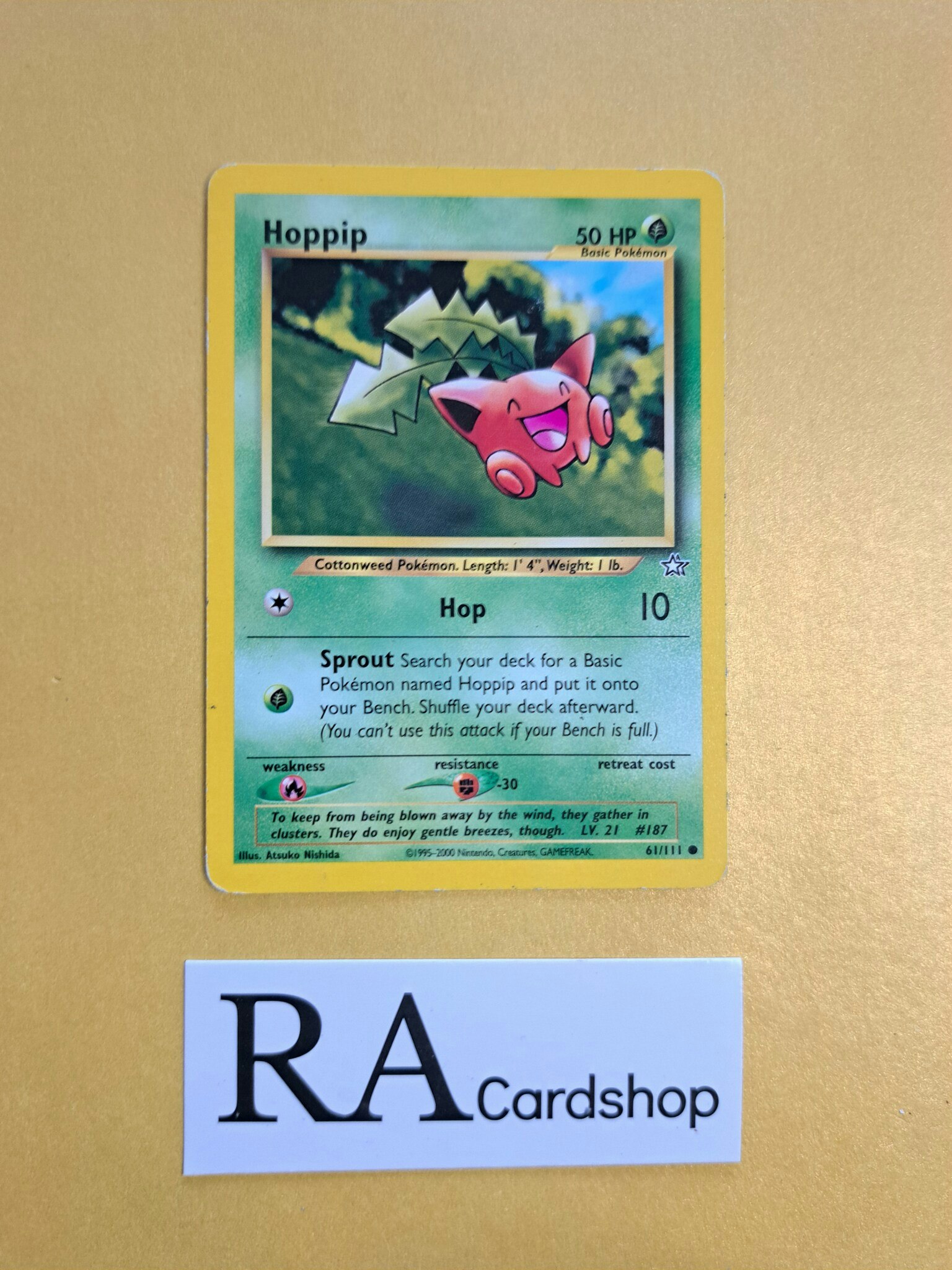 Hoppip Common (1) 61/111 Neo Genesis Pokemon