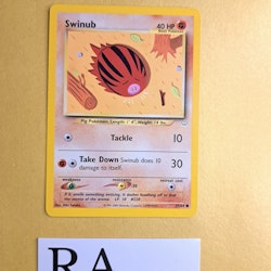 Swinub Common (2) 57/64 Neo Revelation Pokemon