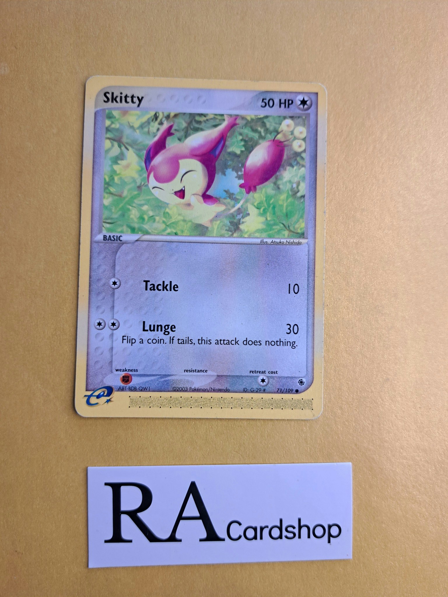 Skitty Common 71/109 Ex Ruby & Sapphire Pokemon