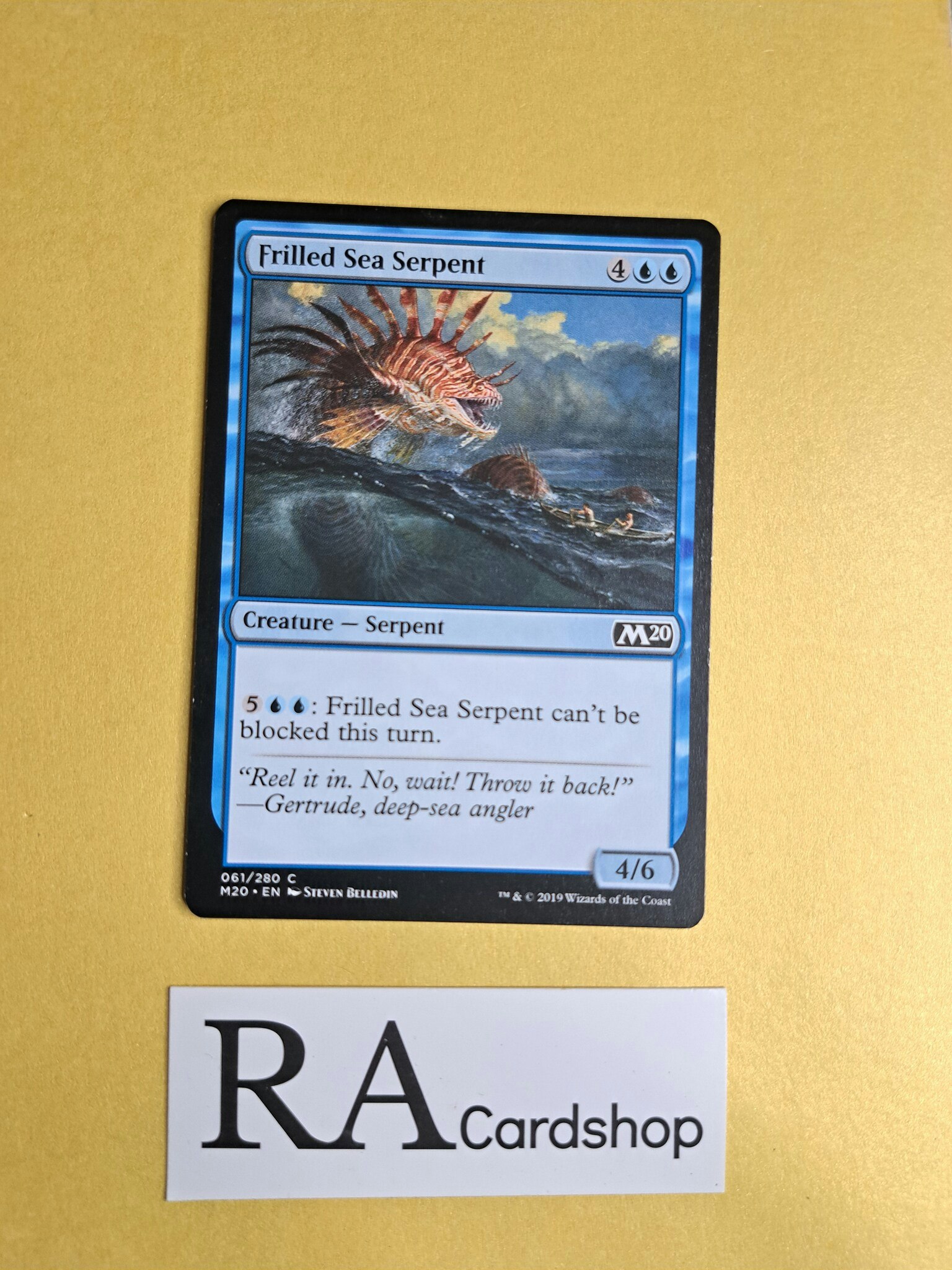 Frilled Sea Serpent Common 061/280 Core 2020 (M20) Magic the Gathering