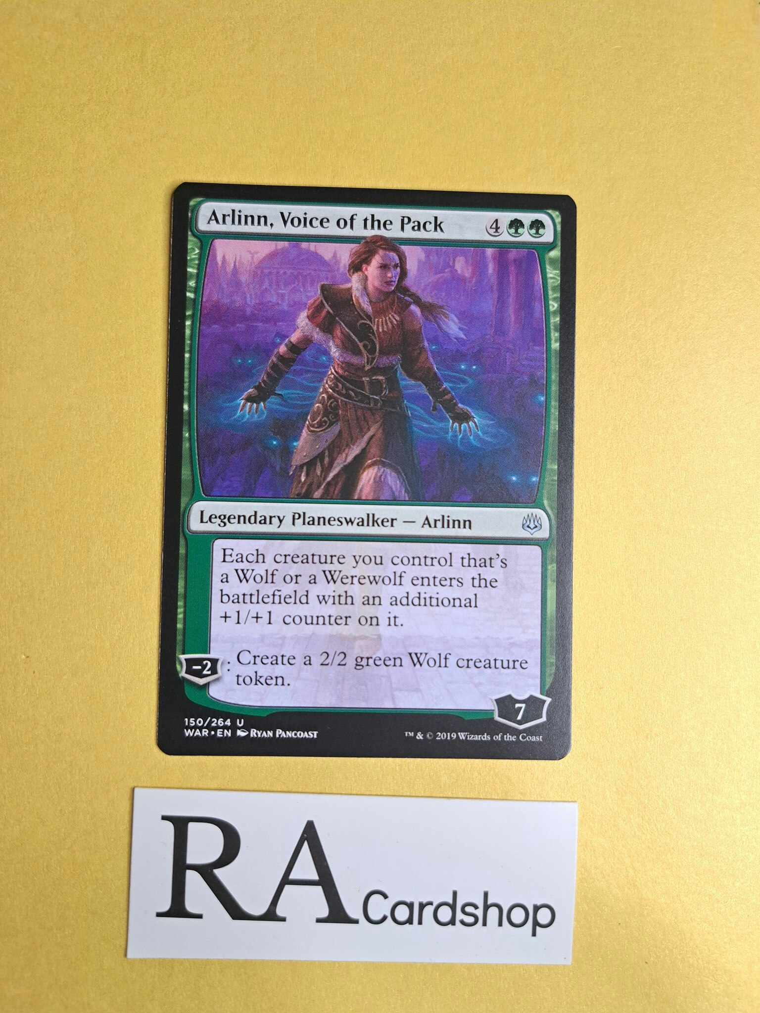 Arlinn Voice of the Pack Uncommon 150/264 War of the Spark (WAR) Magic the Gathering