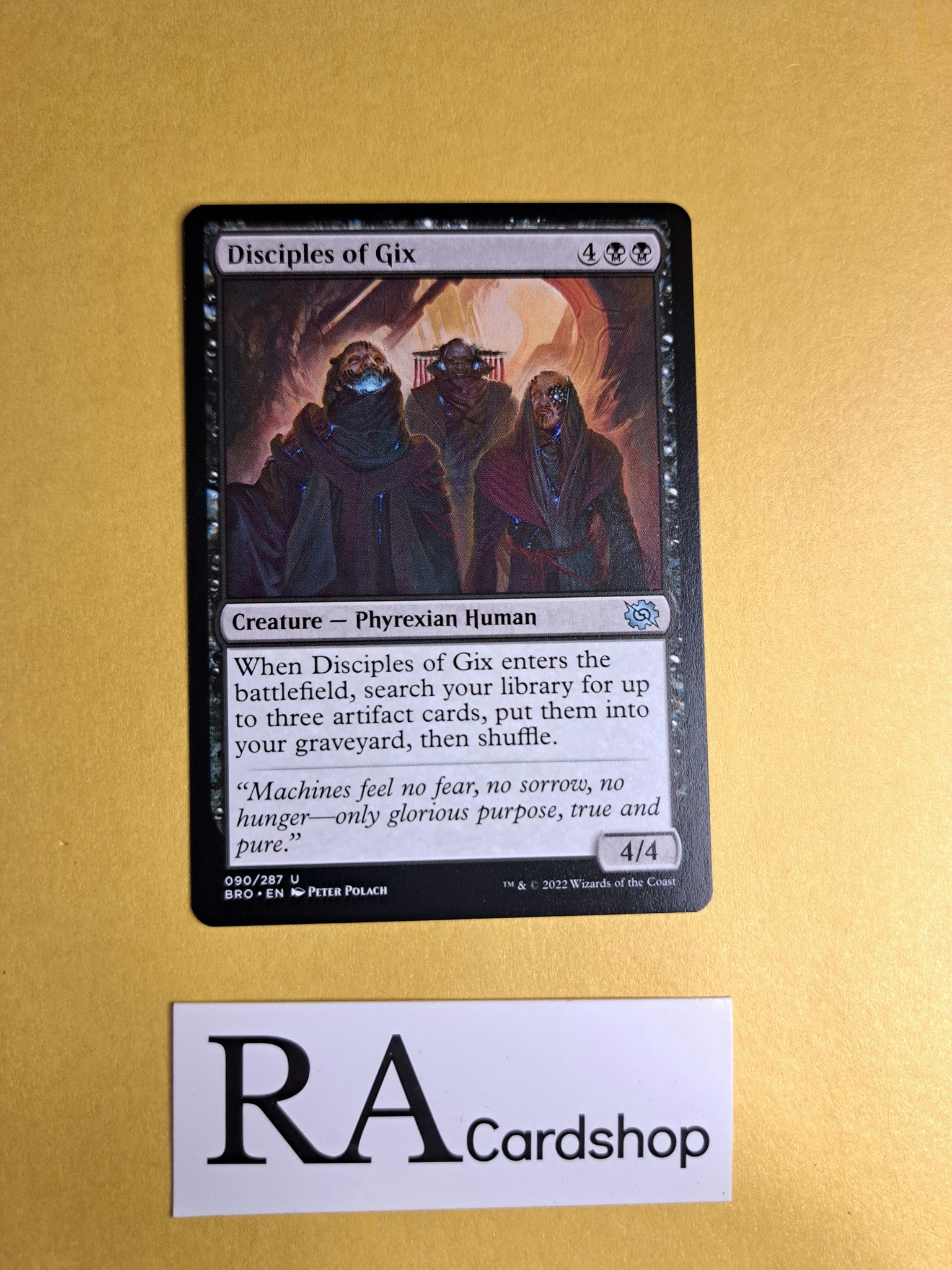 Disciples of Gix Uncommon 090/287 The Brothers War Magic the Gathering
