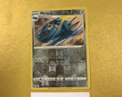 Metang Reverse Holo Uncommon 118/195 Silver Tempest Pokemon