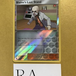 Blaines Last Stand Reverse Holo Rare 52/68 Hidden Fates Pokemon