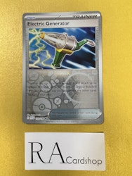 Electric Generator Reverse Holo Uncommon 170/198 Scarlet & Violet Pokemon