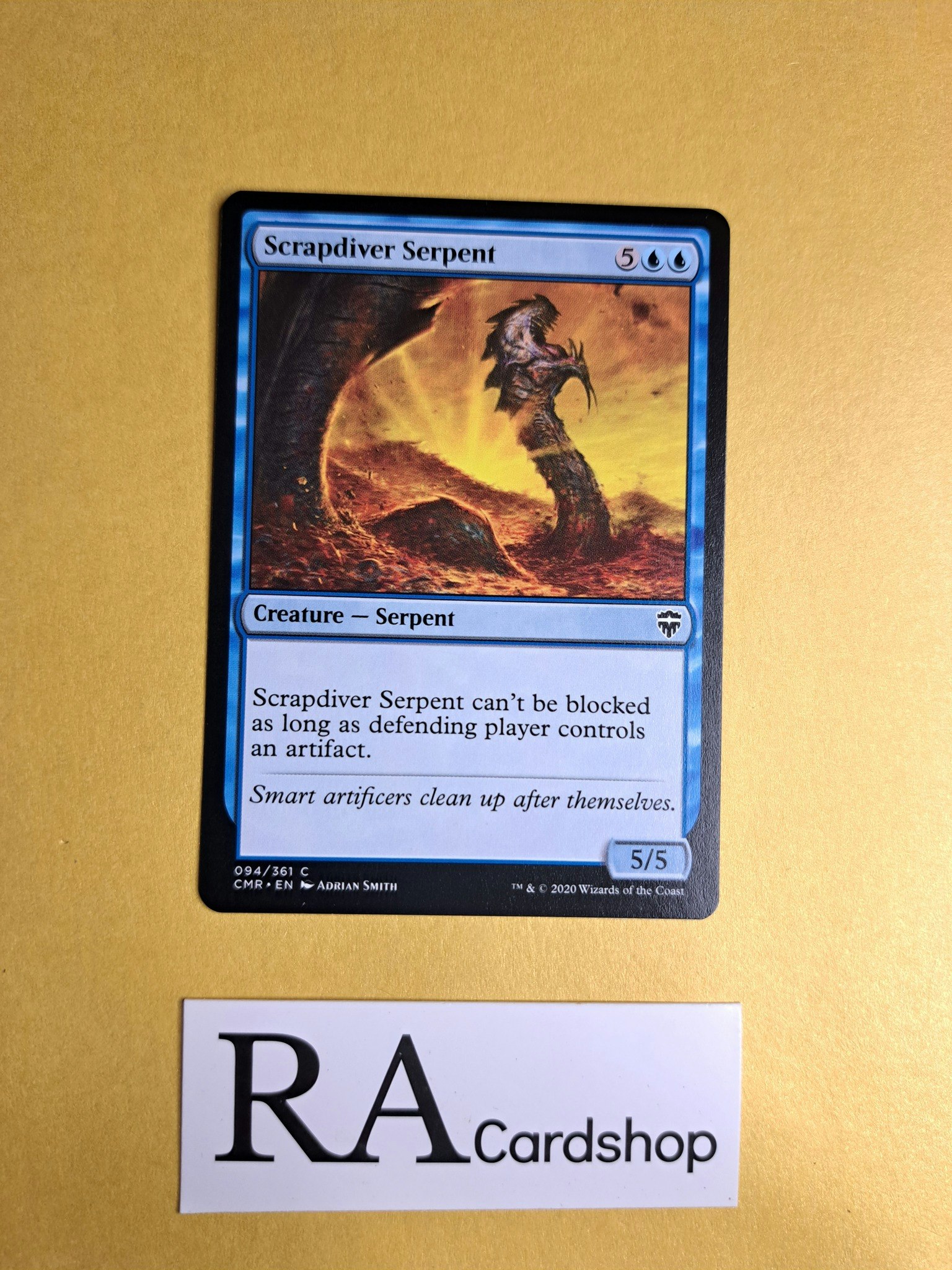 Scrapdiver Serpent Common 094/361 Commander Legends (CMR) Magic the Gathering