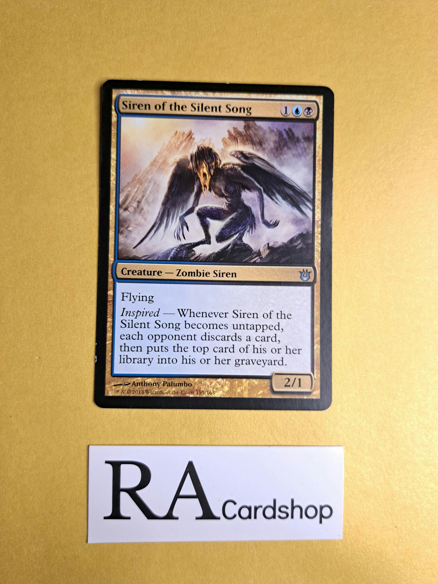 Siren of the Silent Song Uncommon 155/165 Born of the Gods (BNG) Magic the Gathering