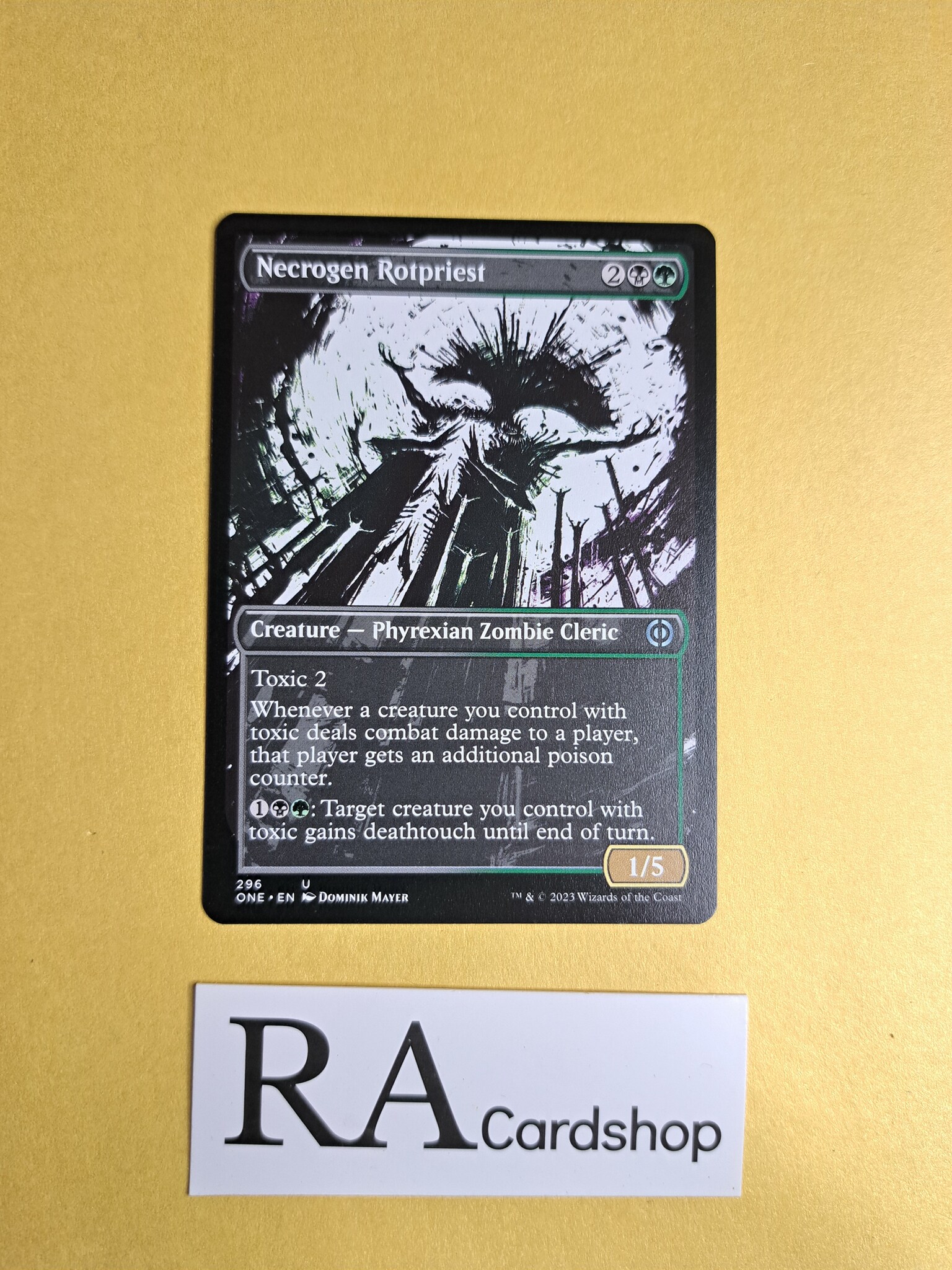 Necrogen Rotpriest Uncommon #296 Phyrexia All Will Be One Extras Magic the Gathering
