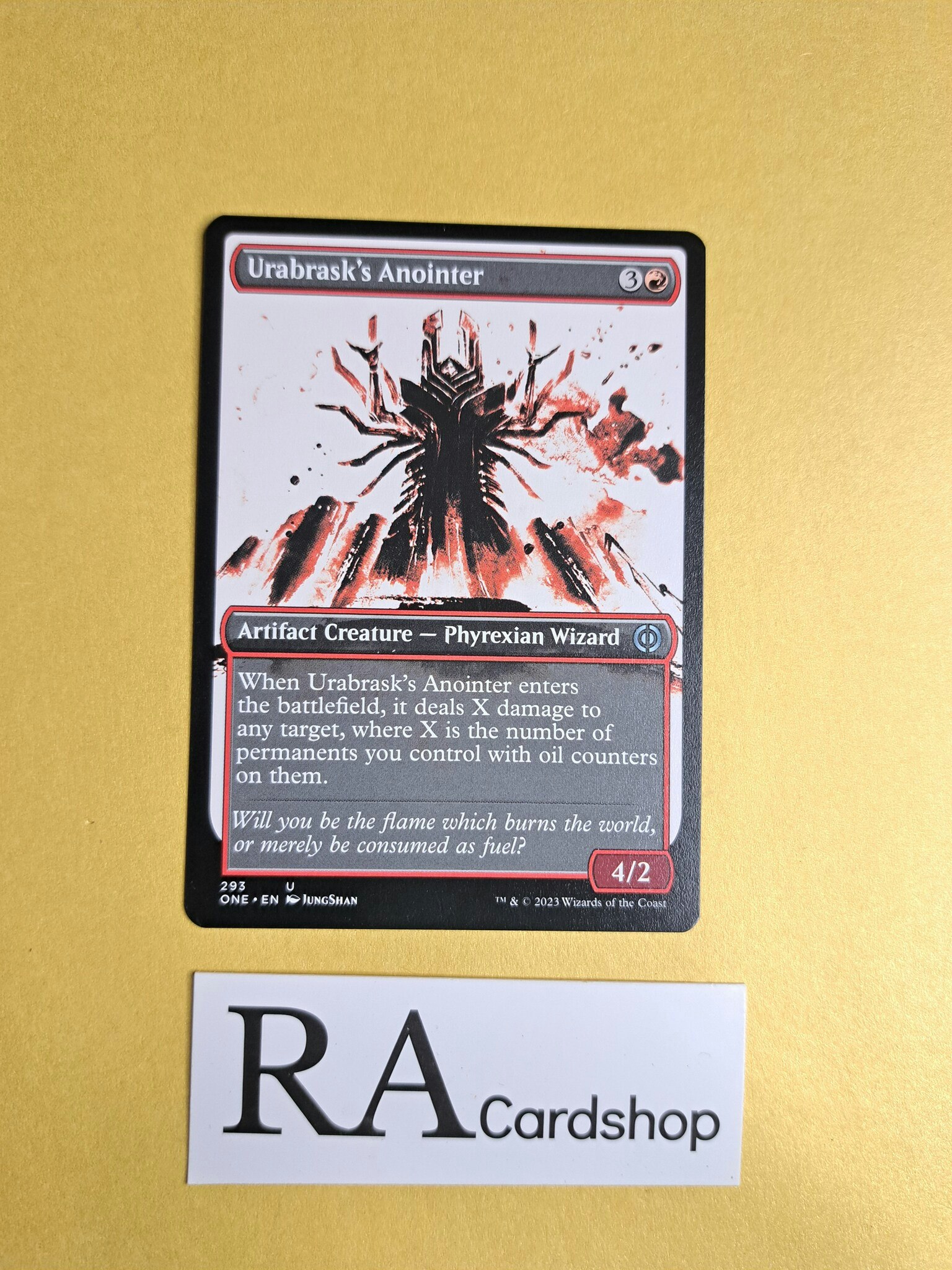 Urabrasks Anointer Uncommon #293 Phyrexia All Will Be One Extras Magic the Gathering