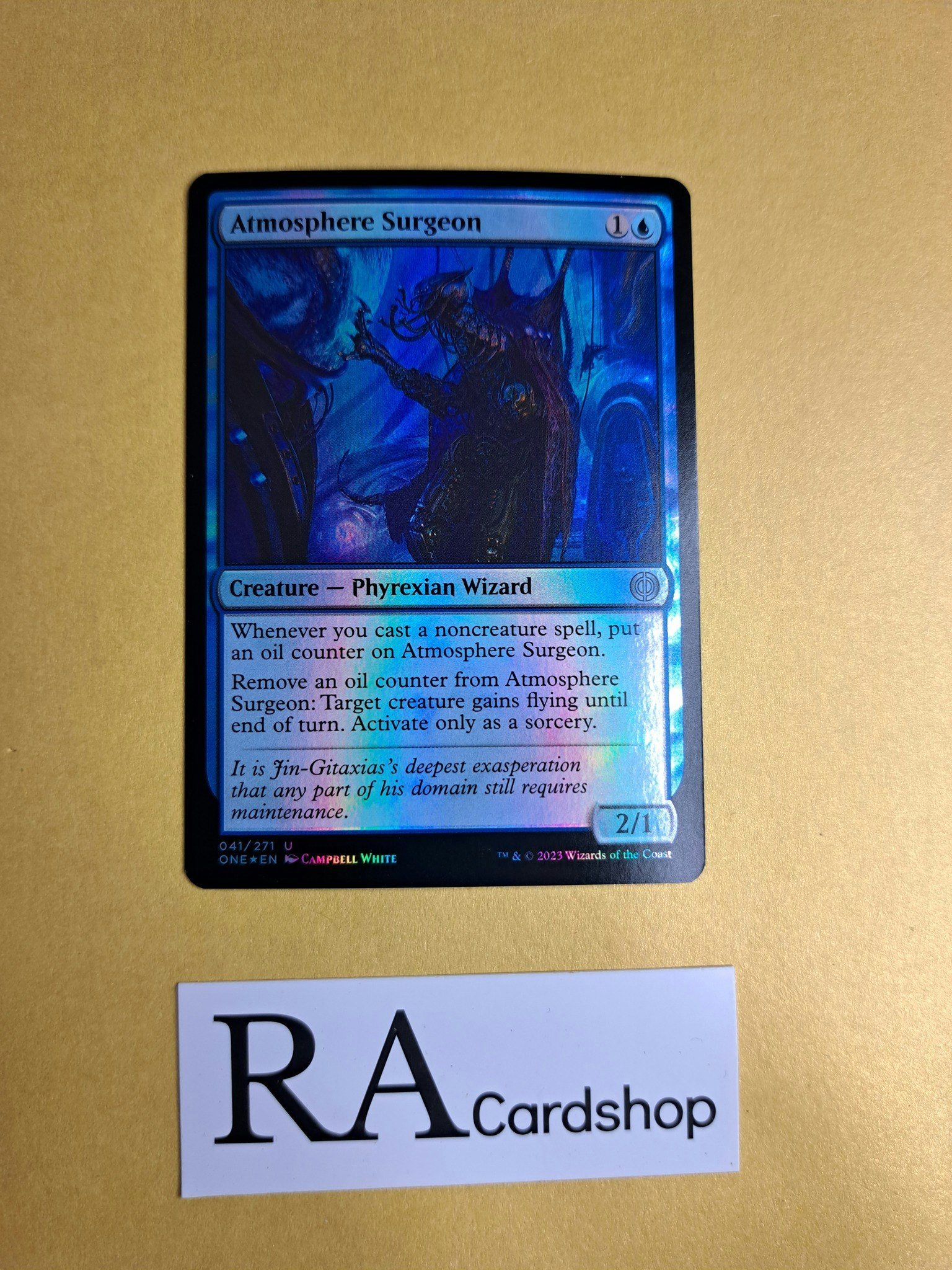 Atmosphere Surgeon Foil Uncommon 041/271 Phyrexia All Will Be One Magic the Gathering