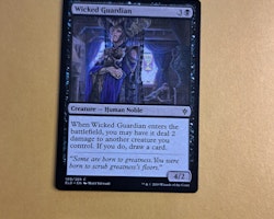 Wicked Guardian Common 109/268 Throne of Eldraine Magic the Gathering