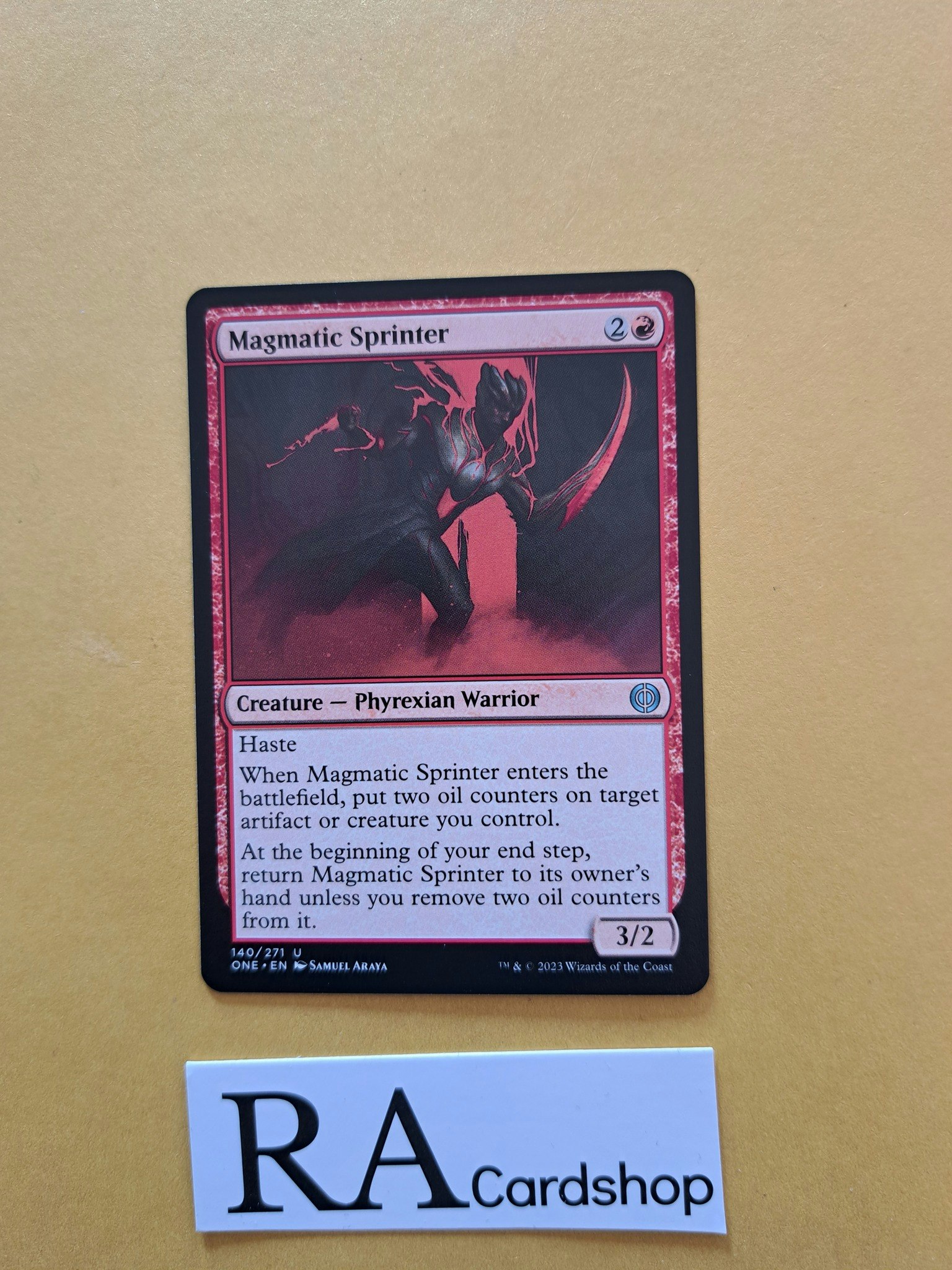 Magmatic Sprinter Uncommon 140/271 Phyrexia All Will Be One Magic the Gathering
