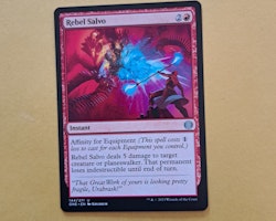 Rebel Salvo Uncommon 144/271 Phyrexia All Will Be One Magic the Gathering