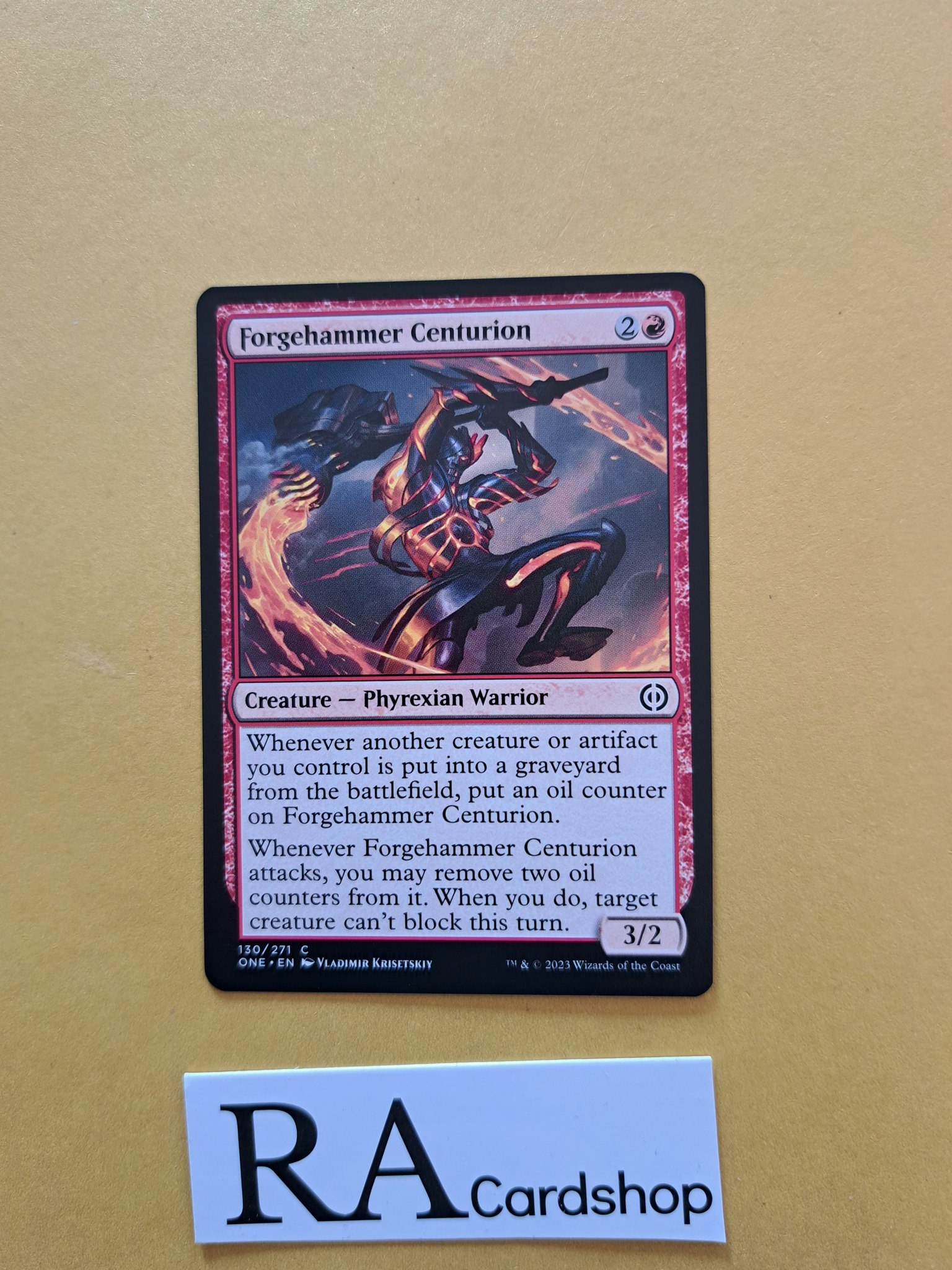 Forgehammer Centurion Common 130/271 Phyrexia All Will Be One Magic the Gathering