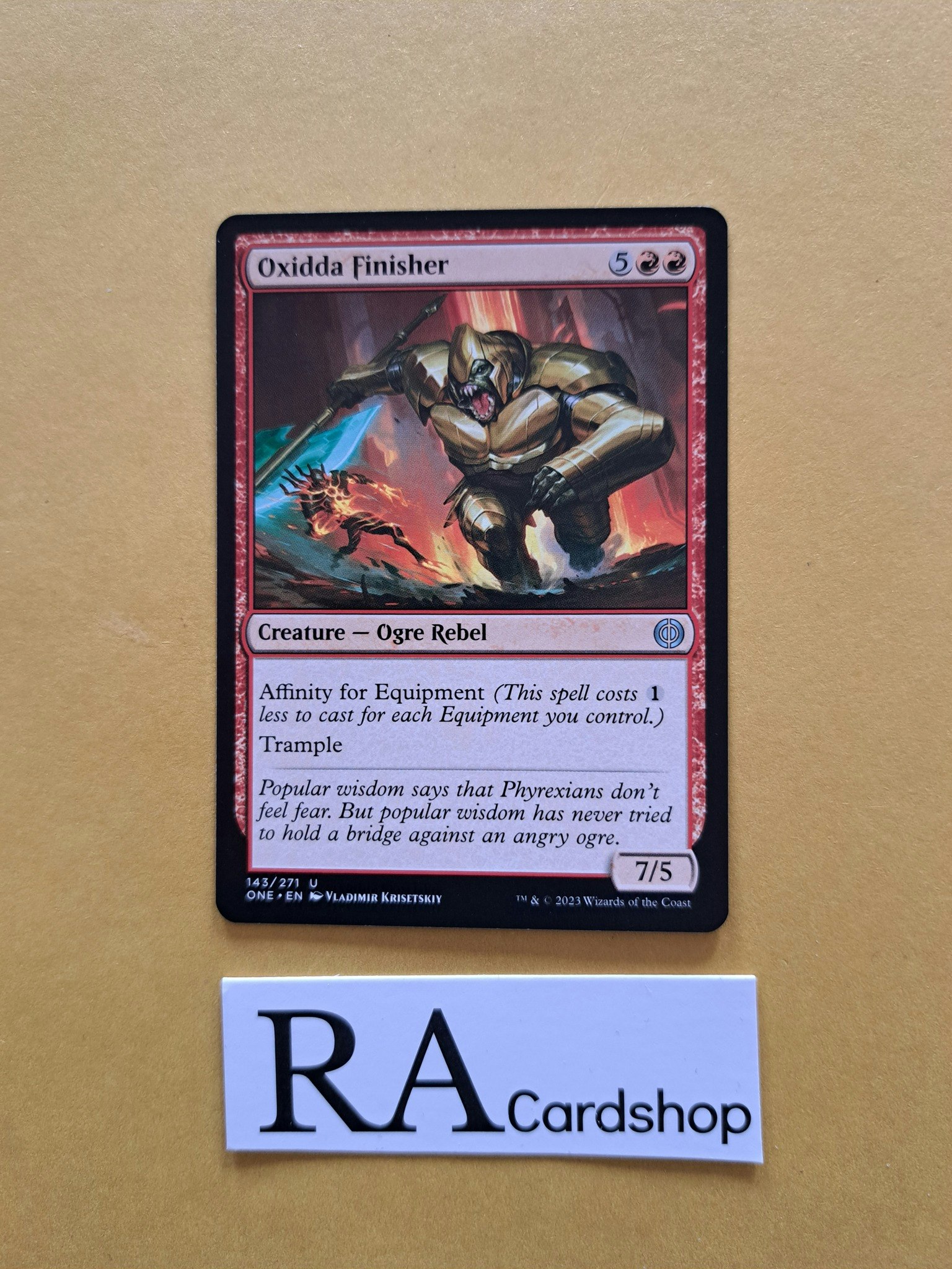 Oxidda Finisher Uncommon 143/271 Phyrexia All Will Be One Magic the Gathering