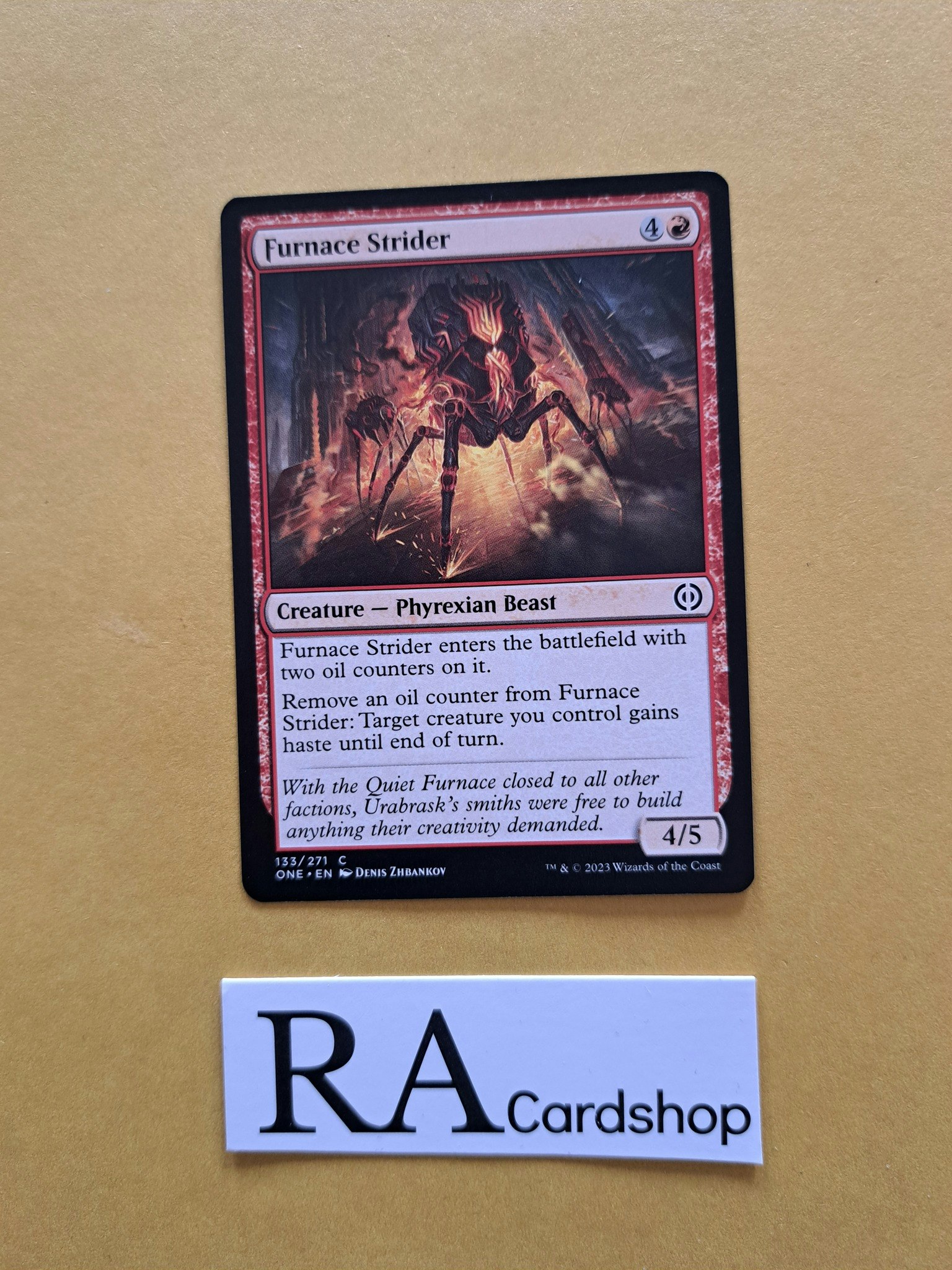 Furnace Strider Common 133/271 Phyrexia All Will Be One Magic the Gathering