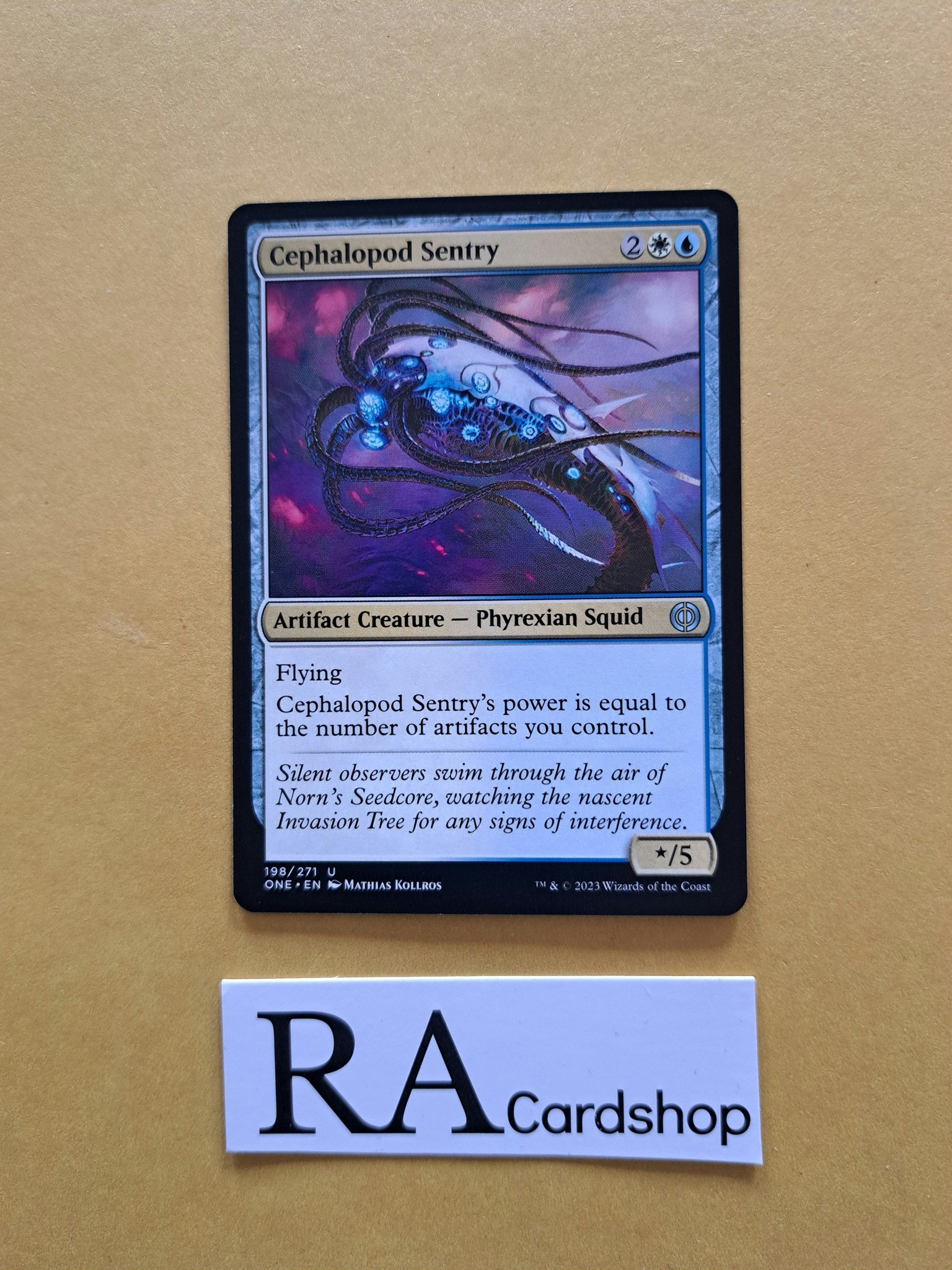 Cephalopod Sentry Uncommon 198/271 Phyrexia All Will Be One Magic the Gathering