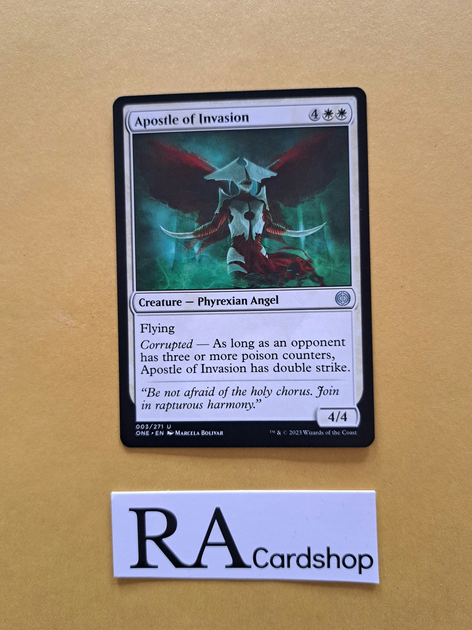 Apostle of Invasion Uncommon 003/271 Phyrexia All Will Be One Magic the Gathering