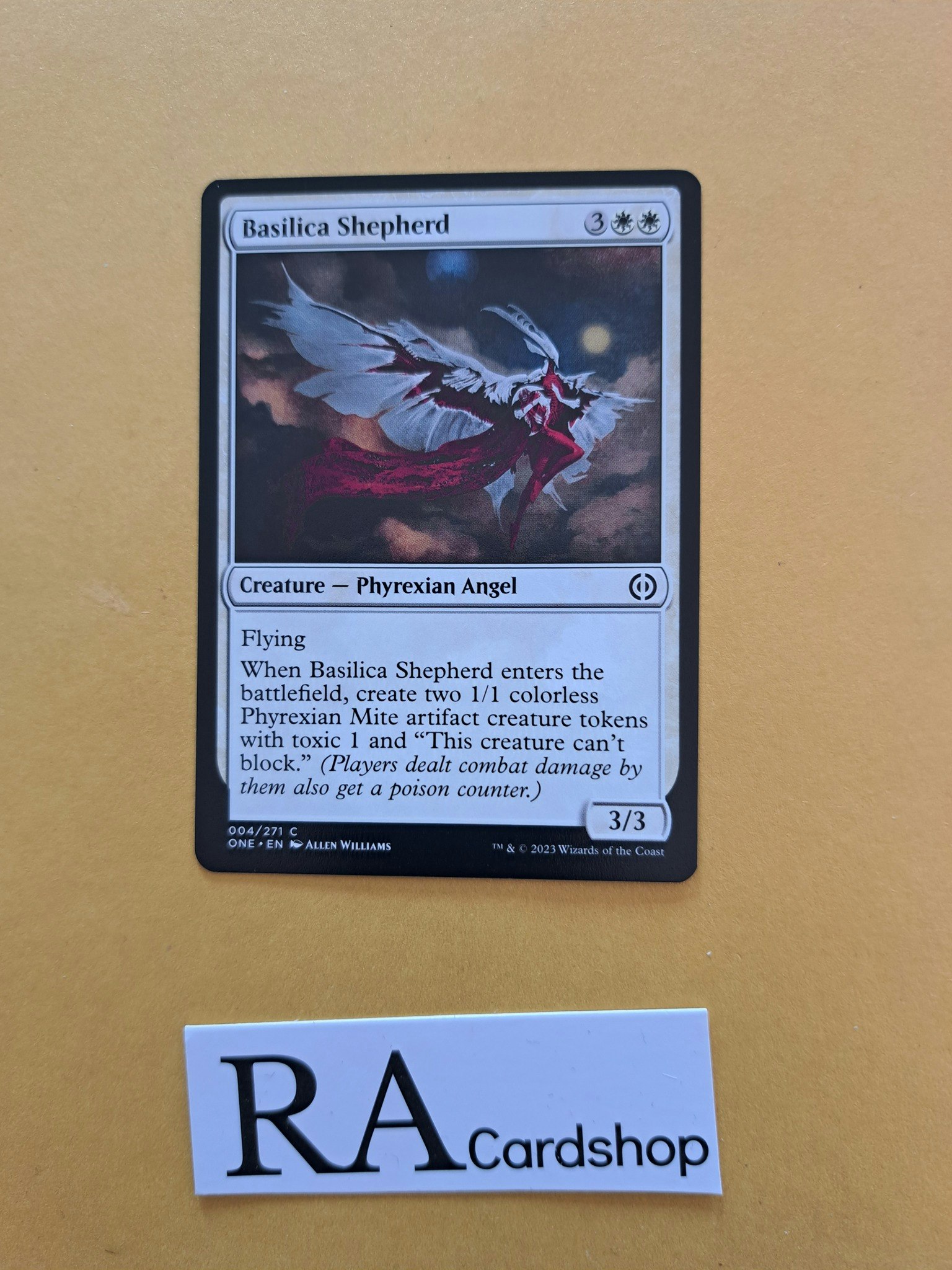 Basilica Shepherd Common 004/271 Phyrexia All Will Be One Magic the Gathering
